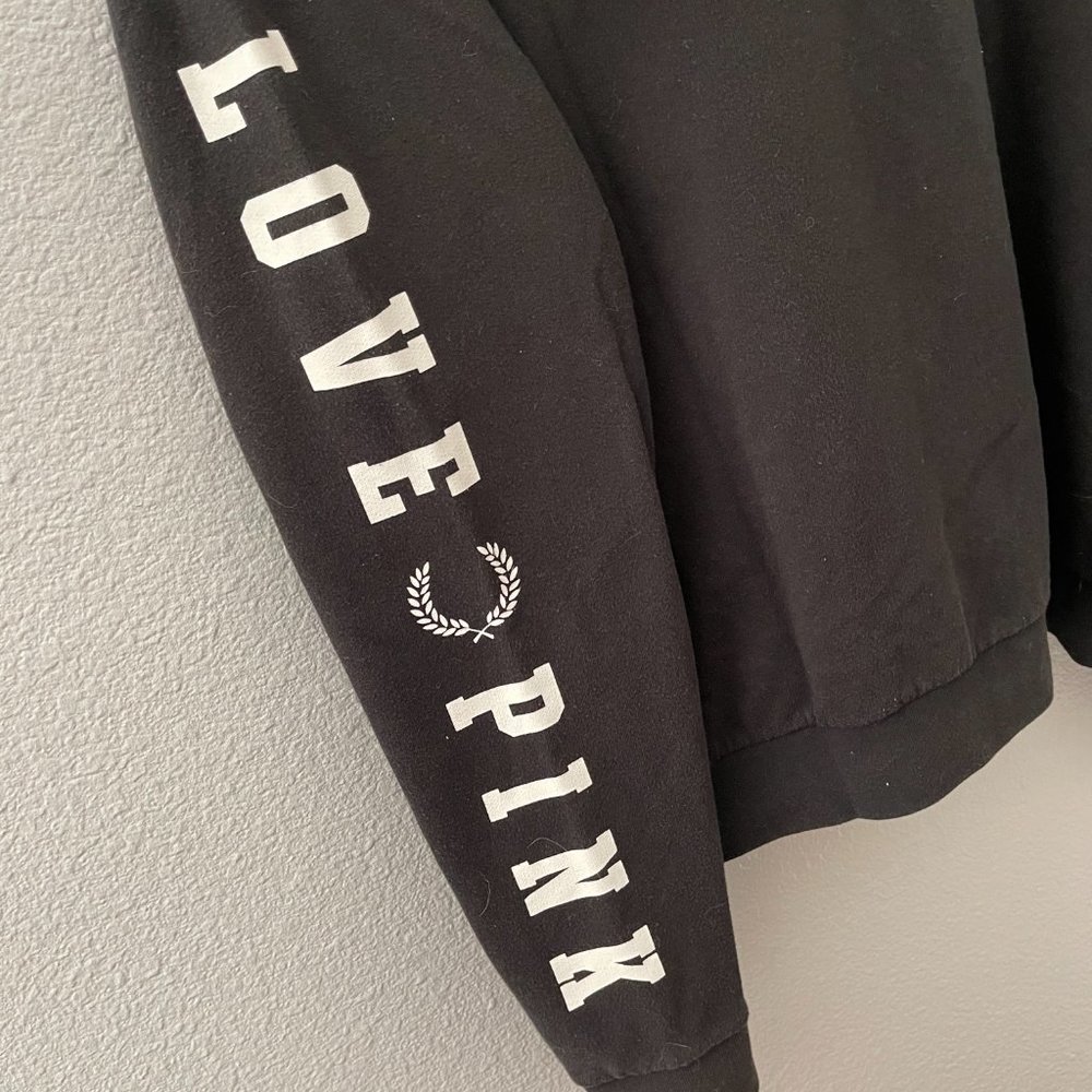 PINK Victoria's Secret - Grey 3/4 Zip - Picture 3 of 4